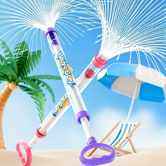 1/3/6pcs Spray Water Pull-Back Water Gun Outdoor Splash Games for Pool Lawn Activities Kids Summer Interactive Water Spray Toys