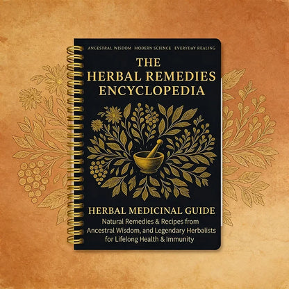The Herbal Remedies Encyclopedia English Adults Spiral Bound Natural Healing Guide Herbal Medicine Recipes Book Free Shipping