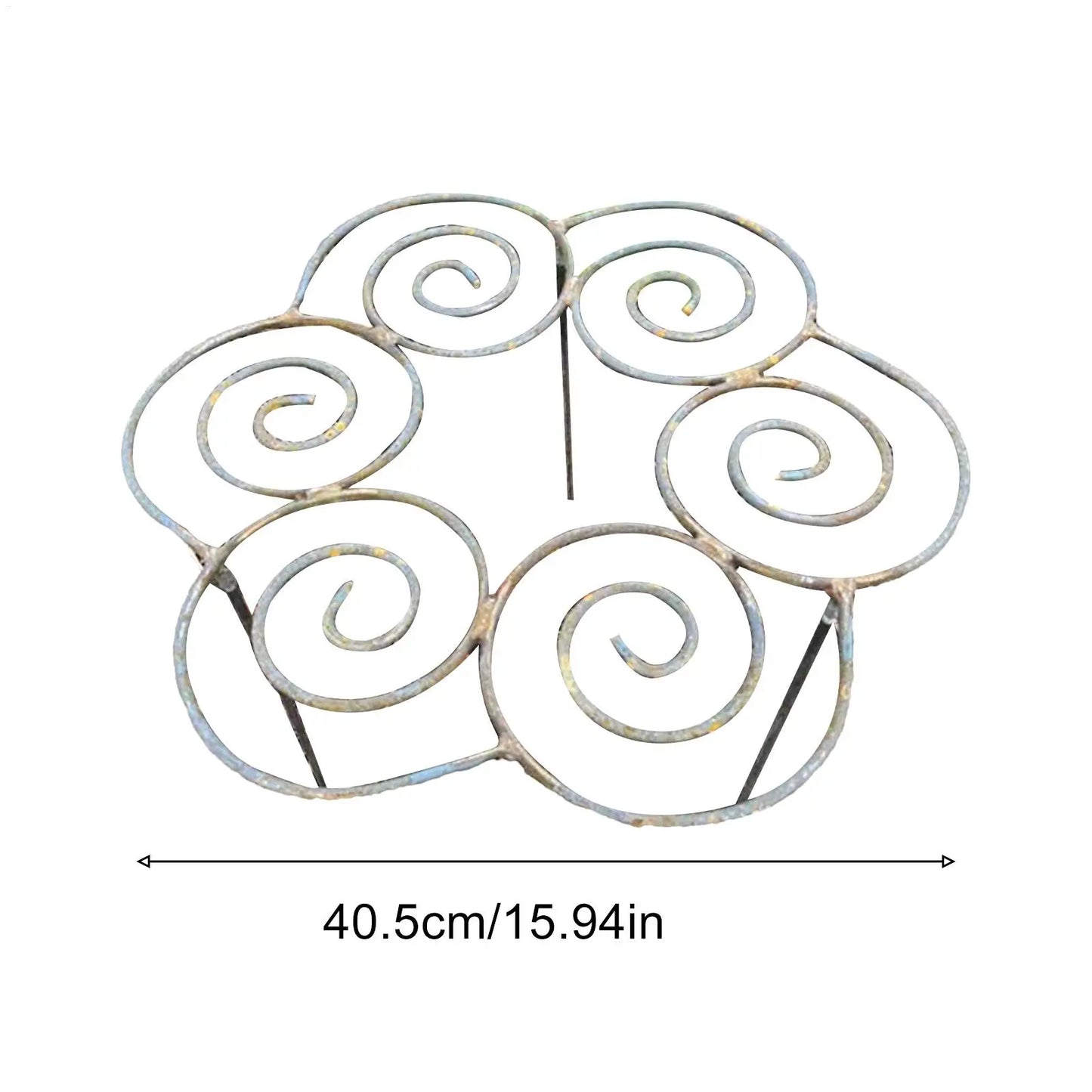 Peony Cage Heavy Duty Metal Weather-Resistant Grow Through Plant Support for Tall Heavy Flowers Peonies Roses Hydrangeas