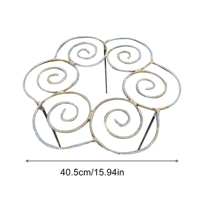 Peony Cage Heavy Duty Metal Weather-Resistant Grow Through Plant Support for Tall Heavy Flowers Peonies Roses Hydrangeas
