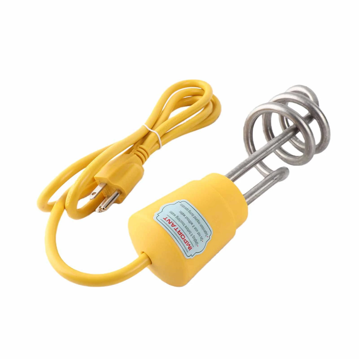 1500W Stainless Steel Electric Immersion Heater Boiler for Home  Travel Use 1.5m Immersion Heater Immersion Heating Boiler