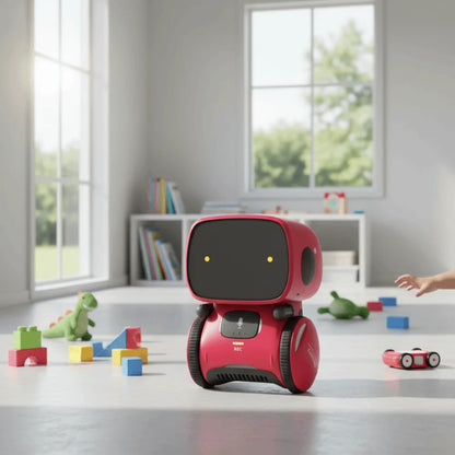 Voice Command Emo Robot Dance Function Touch Control Interactive Robot Sensor Technology Repeating Function Talkking Robot