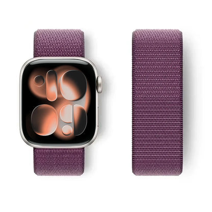 Nylon Loop for Apple Watch Band S11 46mm 40mm 44mm 45mm 42mm 41mm 49mm Smart Belt Bracelet for IWatch 11/10/9/8/7/6/SE/5/4 Strap