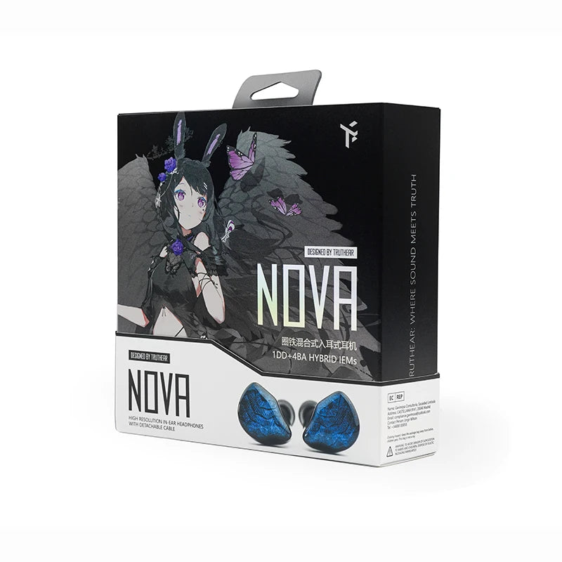 Truthear NOVA 1Dynamic 4 Balanced Ear Headphone with 0.78 2Pin Cable