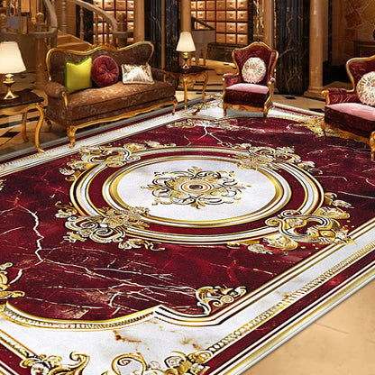 Gorgeous Retro European Carpet Living Room Large Area Decoration Sofa Area Rugs for Bedroom Cloakroom Non-slip Floor Mats Ковер