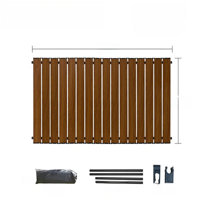 Outdoor Camping Table Board Portable Folding Picnic Tabletop Leisure Furniture Caravan Table Top Picnic Tabletop Roll up Table