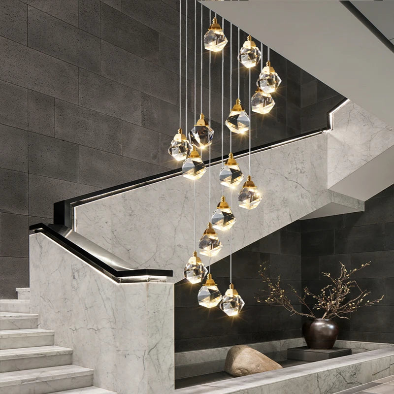 Nordic Home Decor Chandeliers for Dining Room Lustre Pendant Lights Hanging Lamps for Ceiling Light Fixture Indoor Lighting