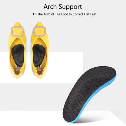 Orthopedic Insoles for Men Women Shoes Flat Feet Arch Support Plantar Fasciitis Insoles for Sneakers Shoe Sole Valgus Corrector