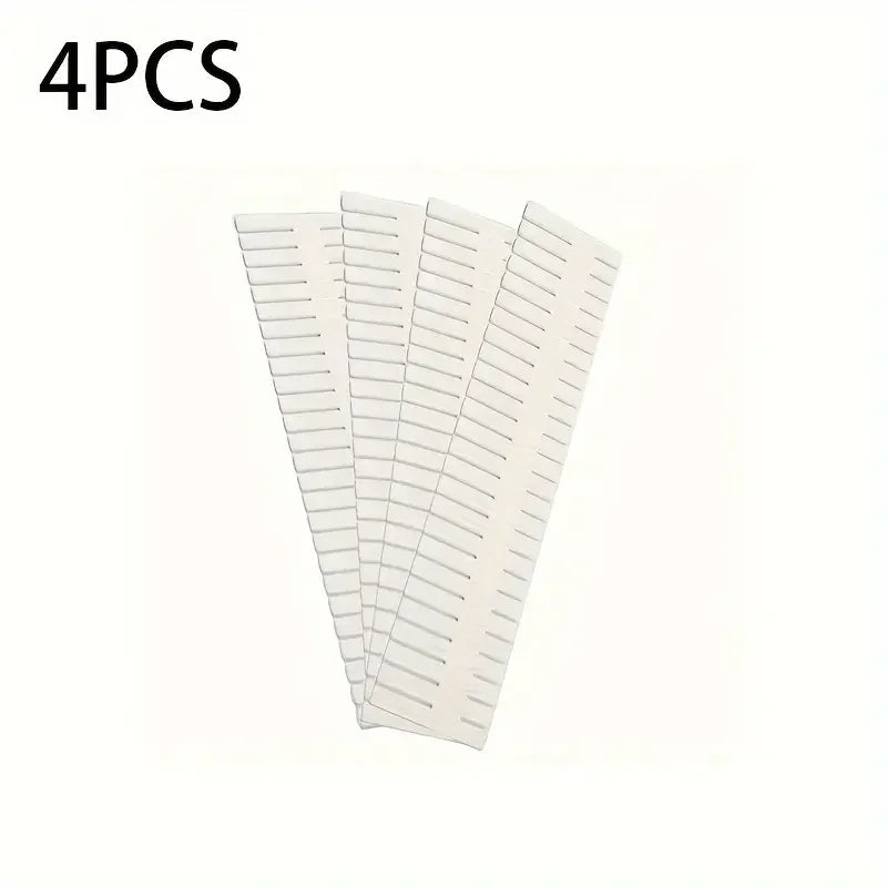 4Pcs Adjustable Divider Underwear Socks Sundries Drawer Organizer Household Storage Cabinet Pink Space Saving Home Accessories