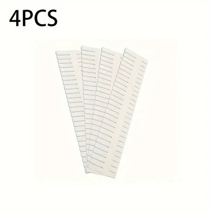 4Pcs Adjustable Divider Underwear Socks Sundries Drawer Organizer Household Storage Cabinet Pink Space Saving Home Accessories