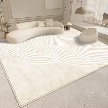 Minimalism Style Carpet Living Room Decoration Fluffy Soft Rugs for Bedroom Abstract Large Plush Rug Home Thickened Floor Mat