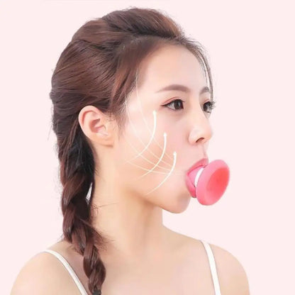 Facial Massager Face Masseter Trainer Silicone Face Lifting Tightening Nasolabial Folds Removal Shaping Slimming Tool
