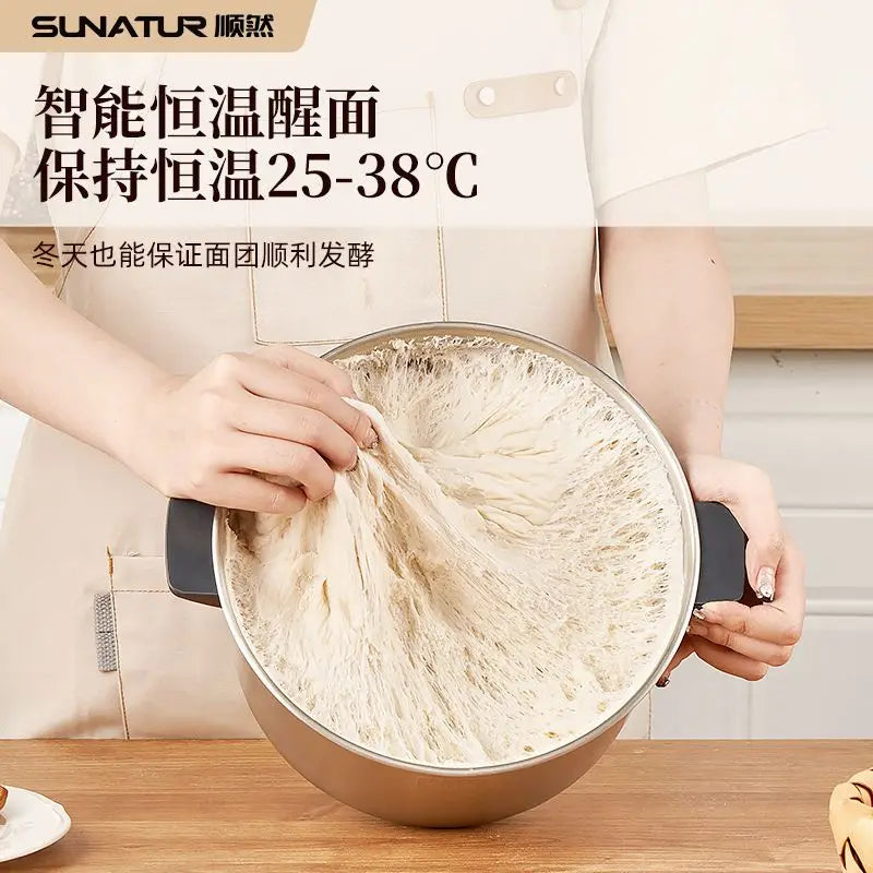 Small Home Chef Machine: Multifunctional Dough Kneader, Auto Knead & Ferment cake mixer machine