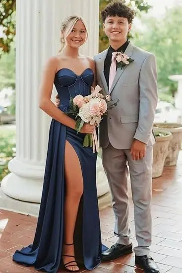 Sage Green Mermaid Prom Dresses Black Sweetheart Strapless Corset Formal Evening Party Gowns 2026 Graduation Dress Customized