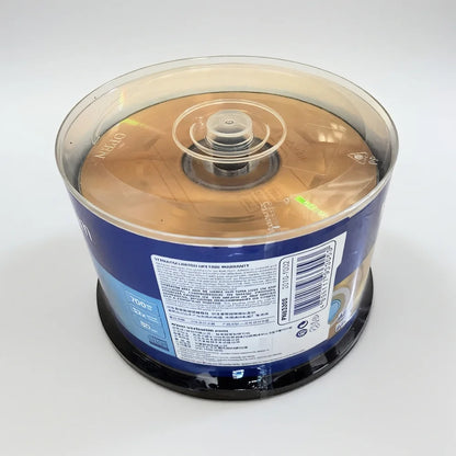 Verbatim Golden Digital AZO Vinyl CD-R Discs Empty CDR CD Disc 80min 700MB 52X 50Pcs/Pack