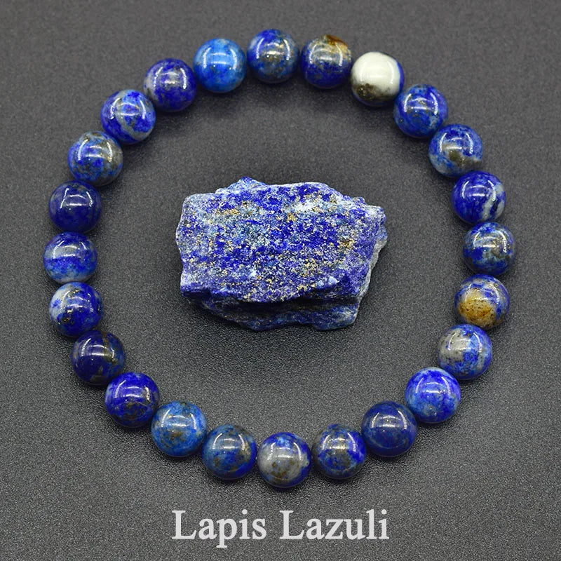 Natural Amethyst Quartz Crystal Bead Bracelet Health Bracelet for Women Weight Loss Fatigue Pressure Fatigue Relief Yoga Jewelry