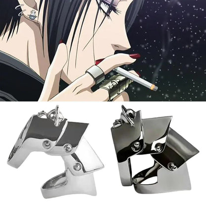 Anime Oosaki Nana Cosplay Metal Ring Armor Knuckle Finger Rings Adult