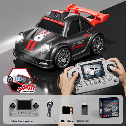 Mini Smart C6 RC Drift Car with Auto Follow/Escape Dual Mode FPV HD Camera Remote Control Toy for Kids Boys Gift Racing Game