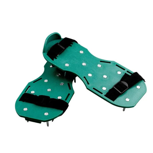 Lawn Aerator Spike Shoes with 28/36/45mm Nails for Lawn Garden Yard Soil Aerating with Adjustable Strap for Men, Woman