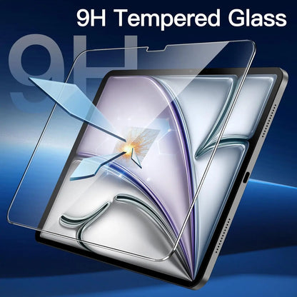 For iPad Air 11 2025 M3 Tempered Glass Screen Protector iPad 6th Gen 11" Tablet Proof Protective Film A3266 A3267 A3270