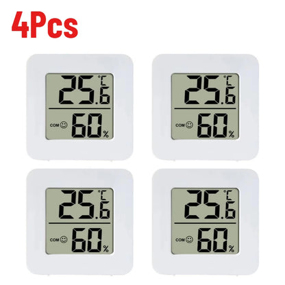 Digital Hygrometer Thermometer Indoor Thermometer Temperature Gauge Mini LCD Weather Station Sensor For Home Room Humidity Meter