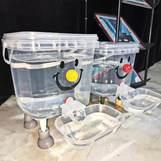 【1Set Large Capacity Pet Drinking Fountain 3/5/8/10L Cartoon Automatic Water Dispenser No-Electricity Auto Water Bowl】