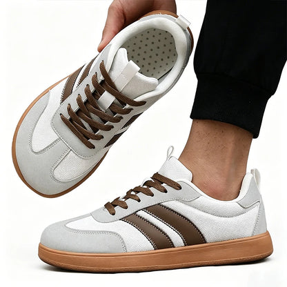 Women's Wide Foot Sports Shoes, German Training Shoes Trendy Shoes Minimalist Retro Fashion Breathable Mesh Casual Walking Shoes