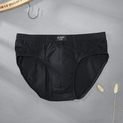 1PC Cotton Briefs Men's Comfortable Underpants Male Breathable Underwear Lingerie Panties Plue Size Xl -5XL