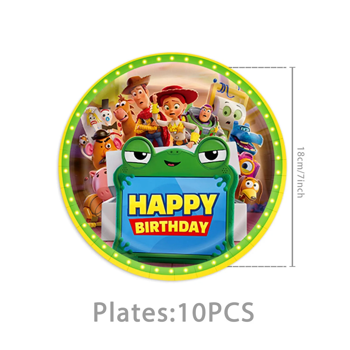Toy Story Birthday Party Supplies Balloon Tableware Paper Plates Cups Napkins Kids Party Decor Baby Shower Picnic Table Supplies