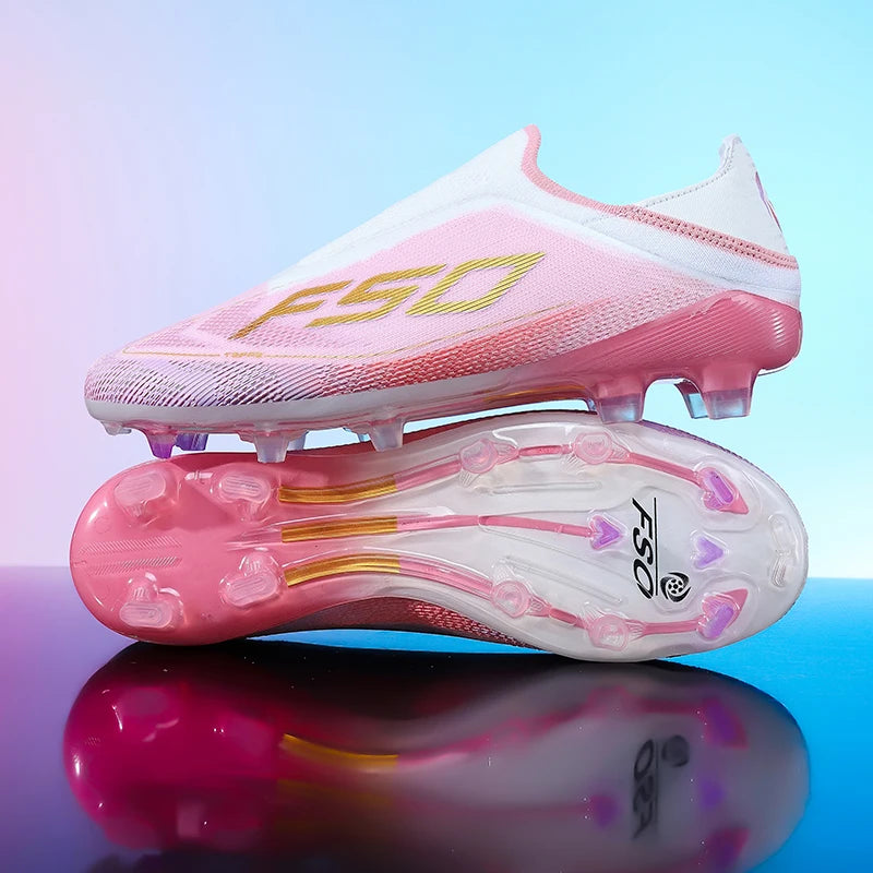 New Men Football Boots High-quality Soccer Shoes Sneakers Match Indoor Non-Slip Grass Cleats High-top Futsal Hot-selling Outdoor