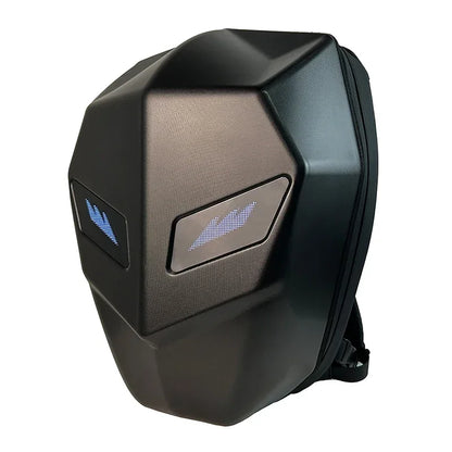 LED Backpack For Man Hard Shell LED Motorcycle Cycling Helmet Backpack for Woman Business Travel Waterproof Laptop Backpack