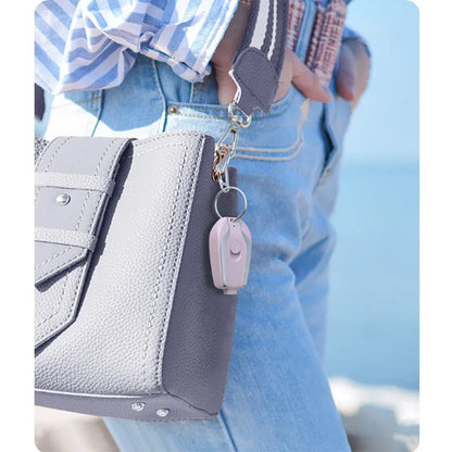 Mini Keychain Power Bank 2000mAh Emergency Portable Charger Compatible with iPhone11 12 13 14 , Samsung, Xiaomi Small Power Bank