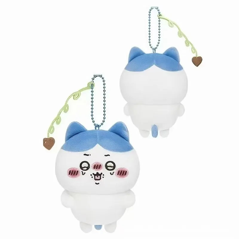 Kawaii Cartoon Keychain Bag Charm Cute Anime Figure Keyrings Pendant Backpack Accessories Party Favor Holiday Gift