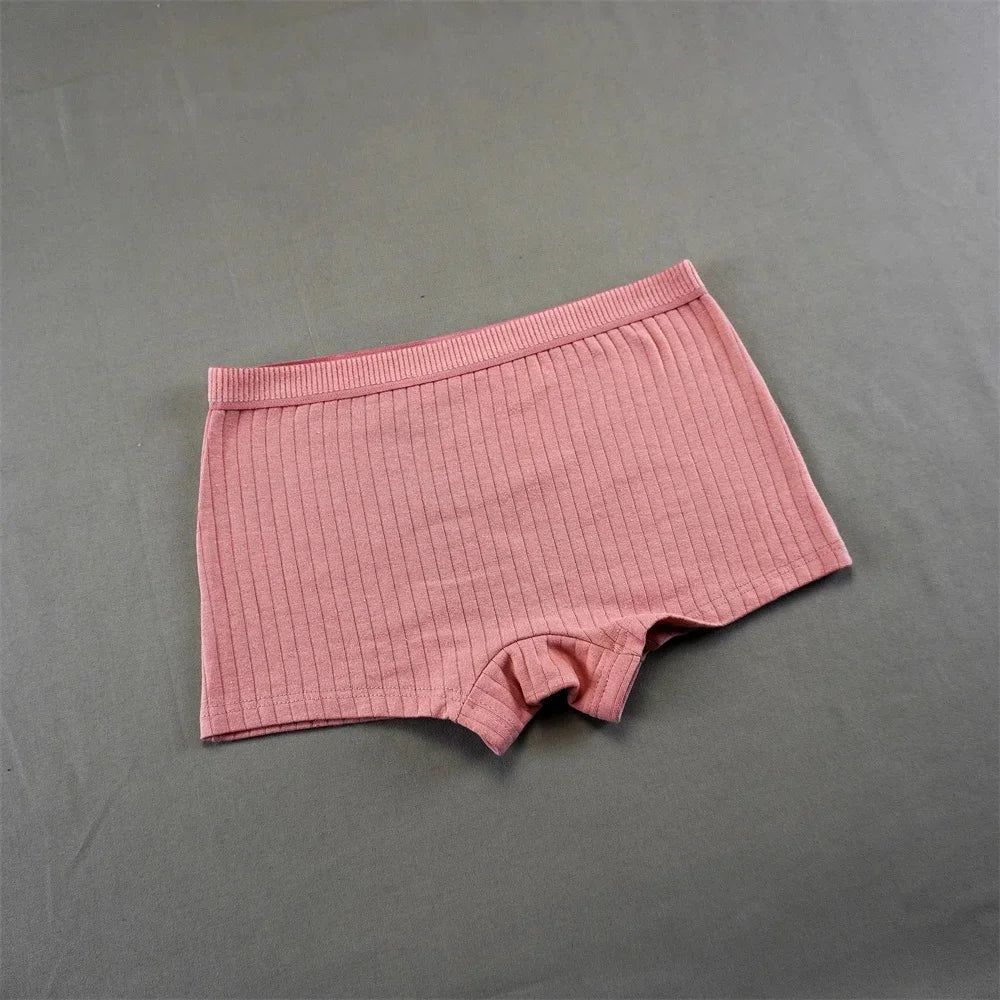 10PCS Fast Shipping M-XL 95% Cotton Boxer Shorts Women Sports Panties Yoga Panty for Female Underpants