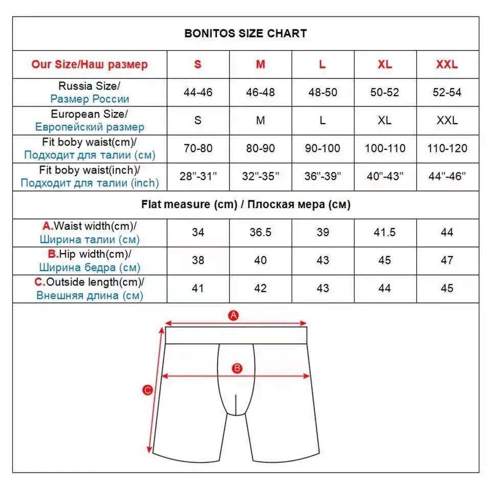4pcs Long Boxers for Men Underwear Plus Size Men's Panties Sexy Long Leg Underpants Cotton Mens Boxer Shorts Fashion Male Trunk