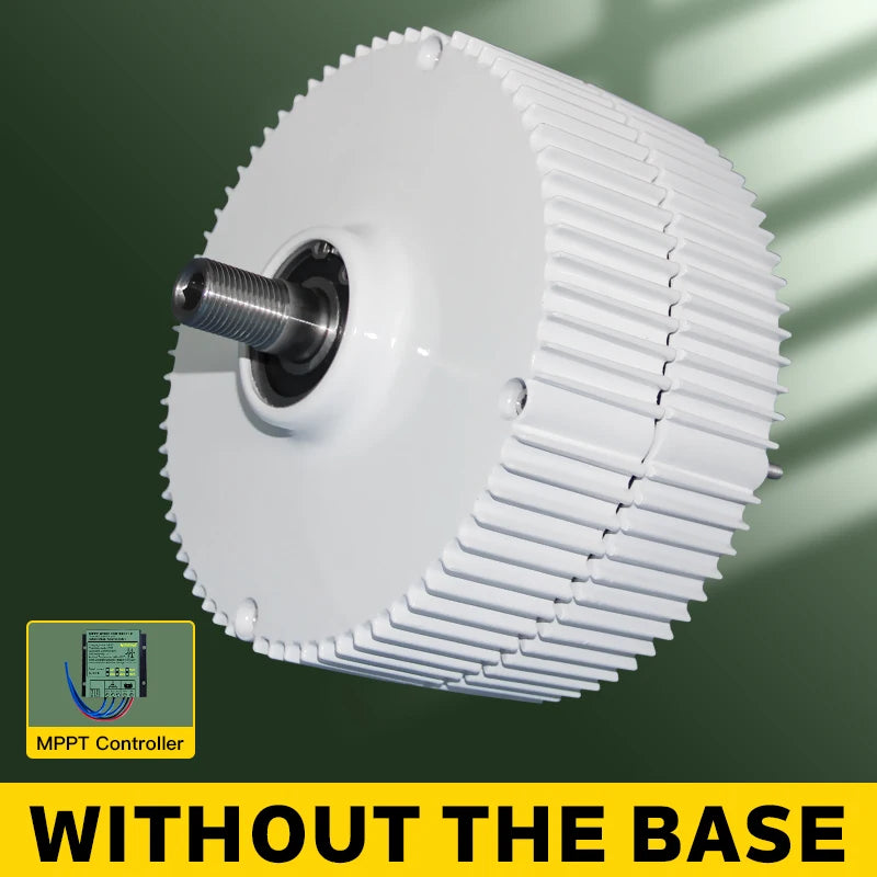 1000W Three Phase Permanent Magnet Synchronous Generator 12V 24V 48V Low Speed Direct Drive Wind Turbine Alternator CE Certified