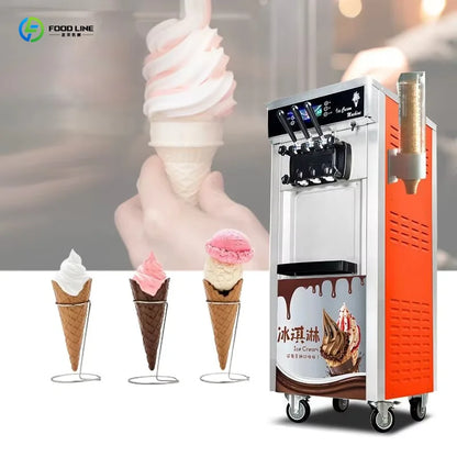 Customized Good Quality Banding Machine Snack Machines Soft Ice Cream Machine Factory Price