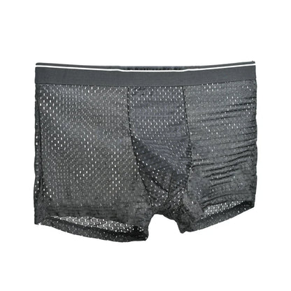 Men Panties Male Underpants Man Shorts Boxers Underwear Slip Homme Calzoncillos Bamboo Hole U Convex Pouch Large Size M-6XL New