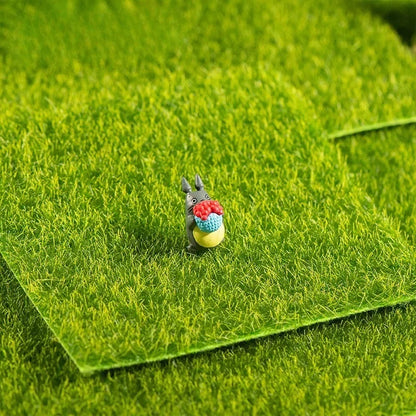 1PC Mini Artificial Lawn Grass Terrariums DIY Micro Landscape Decoration Fake Moss Bonsai Miniatures Garden Ornament