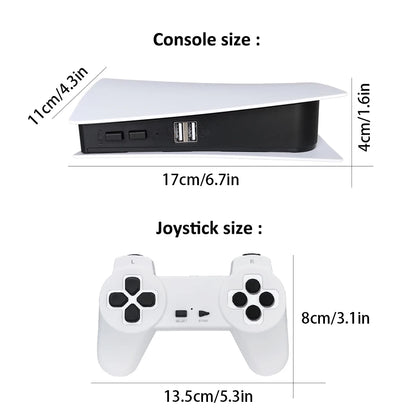 New GS5 4K HD 8Bit Game Stick Mini TV Video Handheld Game Console Wireless Plug&Play Retro Classic Emulator Gamepad Toy Gift