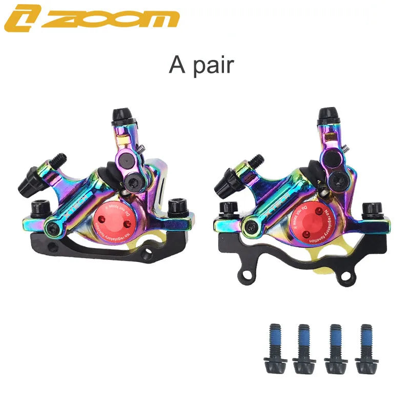 ZOOM HB-100 XTECH MTB  Hydraulic Disc Brake Kit for Mountain/Electric Folding Bike Front Rear Clamps Bicycle Accessories