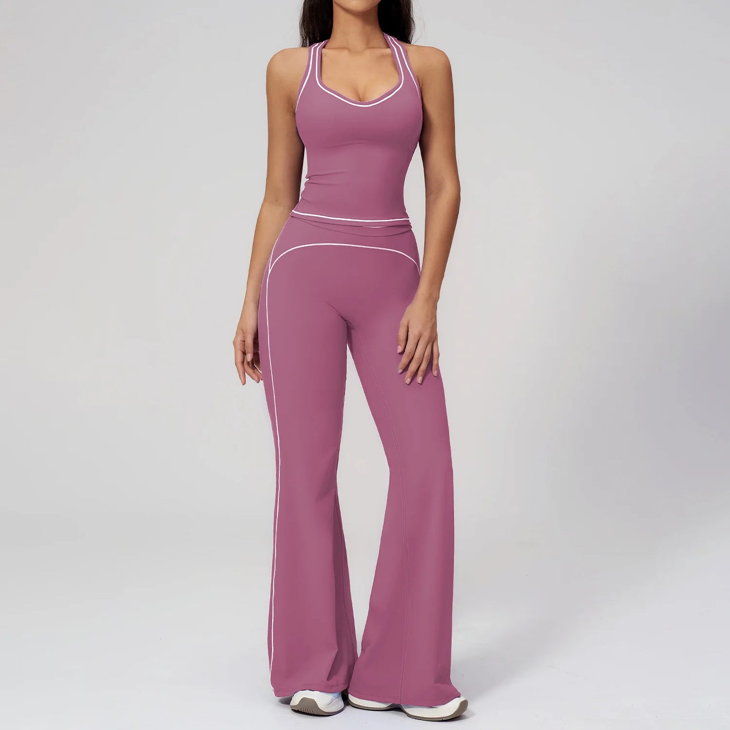 Yoga Suit 2PCS Women Tracksuits Sports Outfits Gym Clothes Running Sports Bra Suits Female Workout Yoga Clothes Athletic Wear