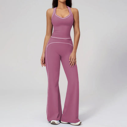 Yoga Suit 2PCS Women Tracksuits Sports Outfits Gym Clothes Running Sports Bra Suits Female Workout Yoga Clothes Athletic Wear