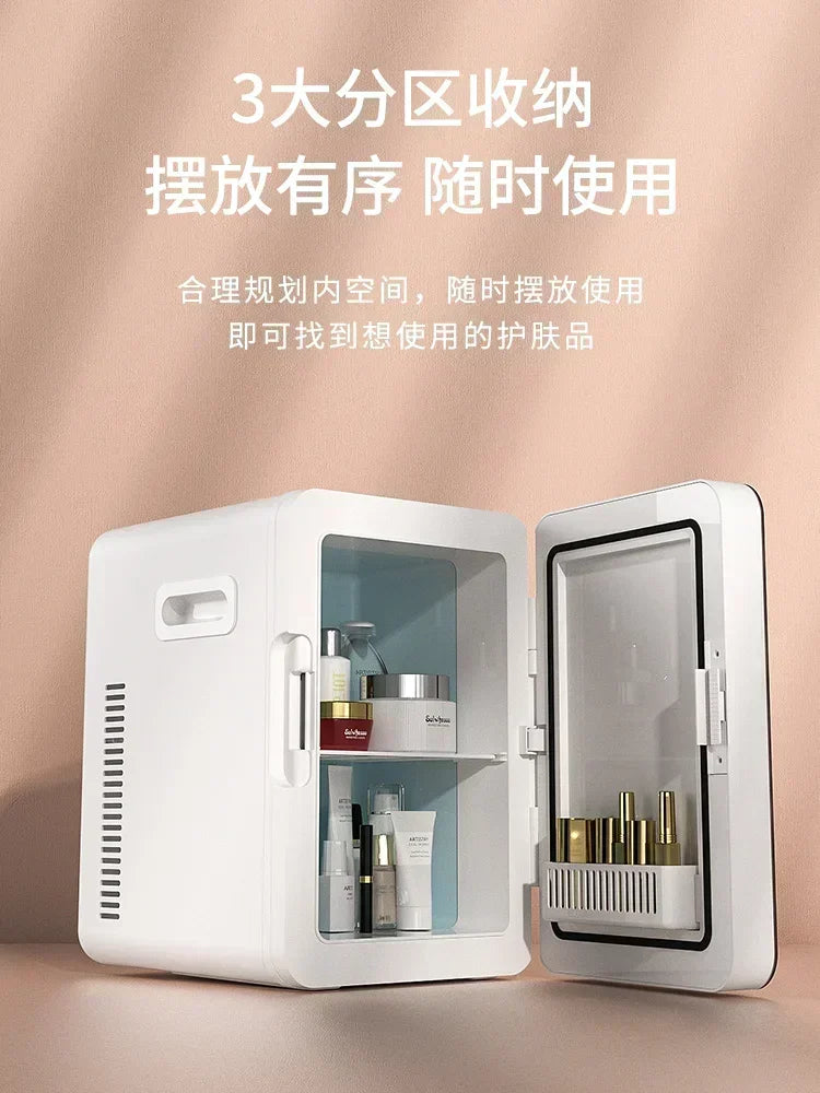 Car Mini Refrigerator Portable Small Fridge for Dorm Room Car Home Dual Use Breast Milk Storage  kühlschrank auto