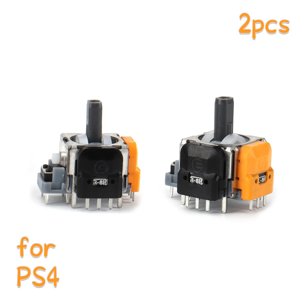Replacement Hall Electromagnetic 3D Analog Joystick High Precision Hall Effect Thumb Sticks Joystick Rocker For PS4/PS5/Xbox One