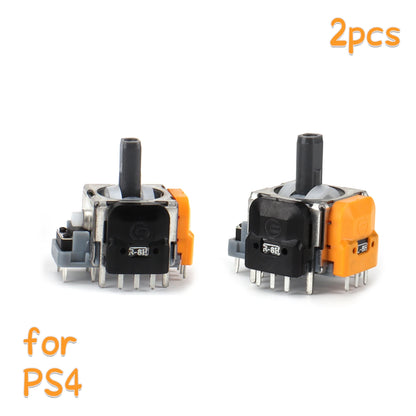 Replacement Hall Electromagnetic 3D Analog Joystick High Precision Hall Effect Thumb Sticks Joystick Rocker For PS4/PS5/Xbox One