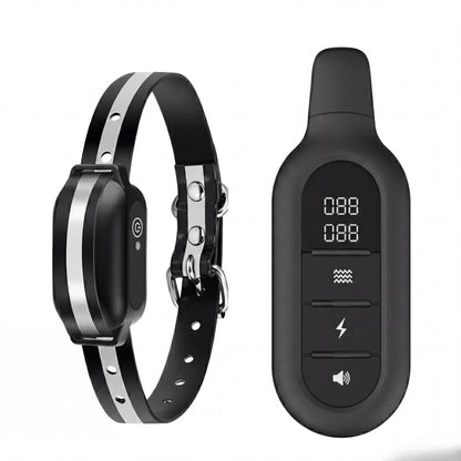 1000M Dog Training Collar Remote Control, Waterproof Rechargeable Dog Bark Collar with Shock Vibration Modes for All Dogs
