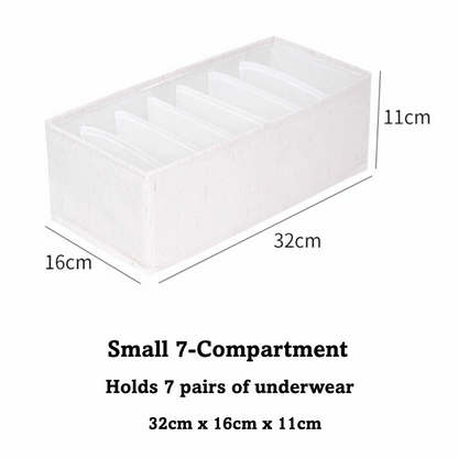 Multi-Functional Drawer Organizer Foldable Underwear Cabinet Wardrobe Organizer Washable Clothes Ties Storage Box Home Storage