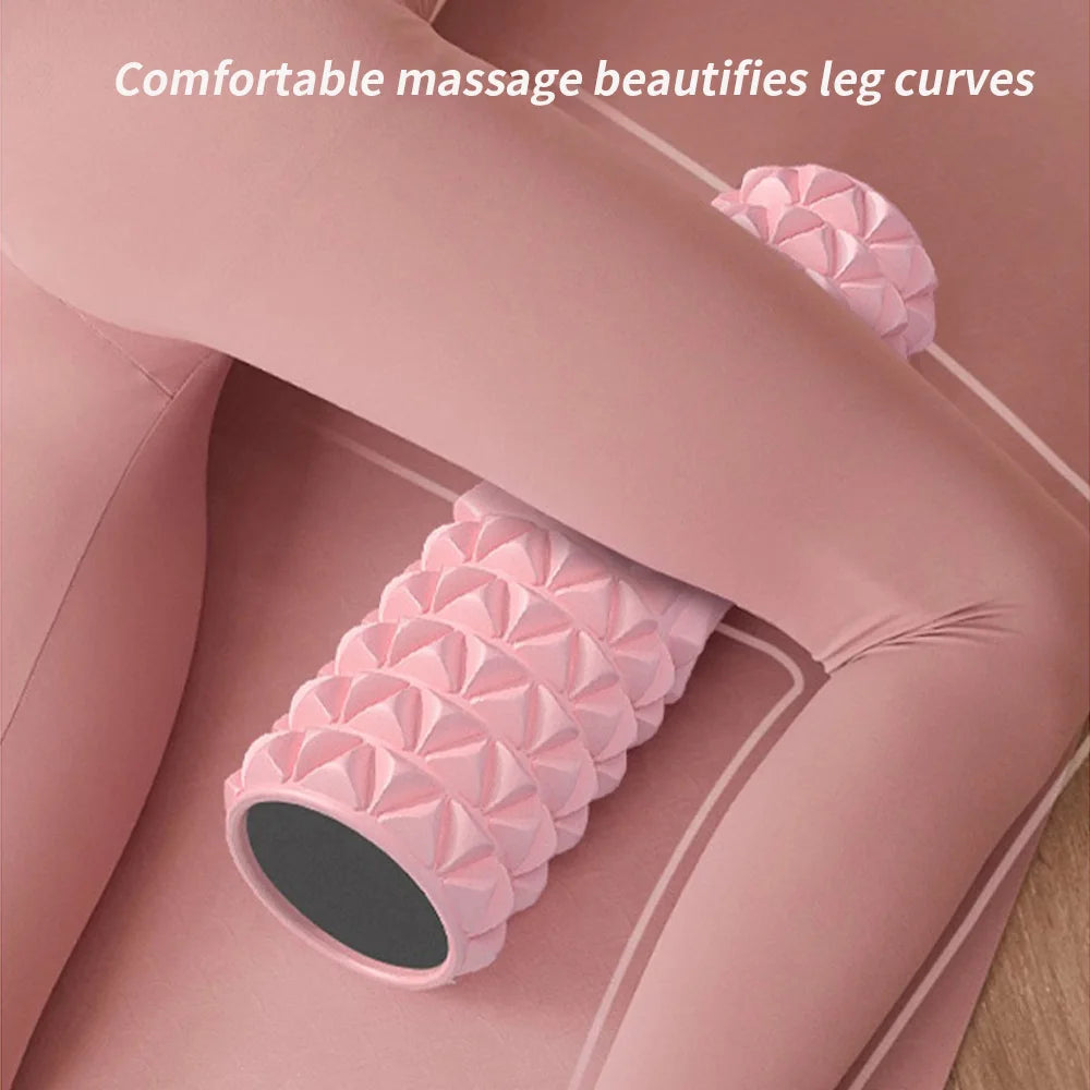 Solid massage roller foam axis massage roller - auxiliary massage muscle relaxation massage stick exercise fitness relaxation ar