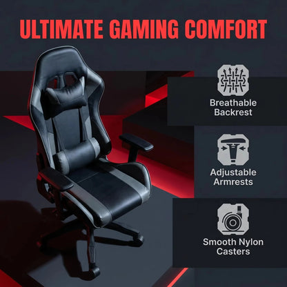 Factory Direct Sales Racing Swivel Computer 7 Points Massage Office Game Rgb Speaker Silla Gamer Gaming Chair With Footrest